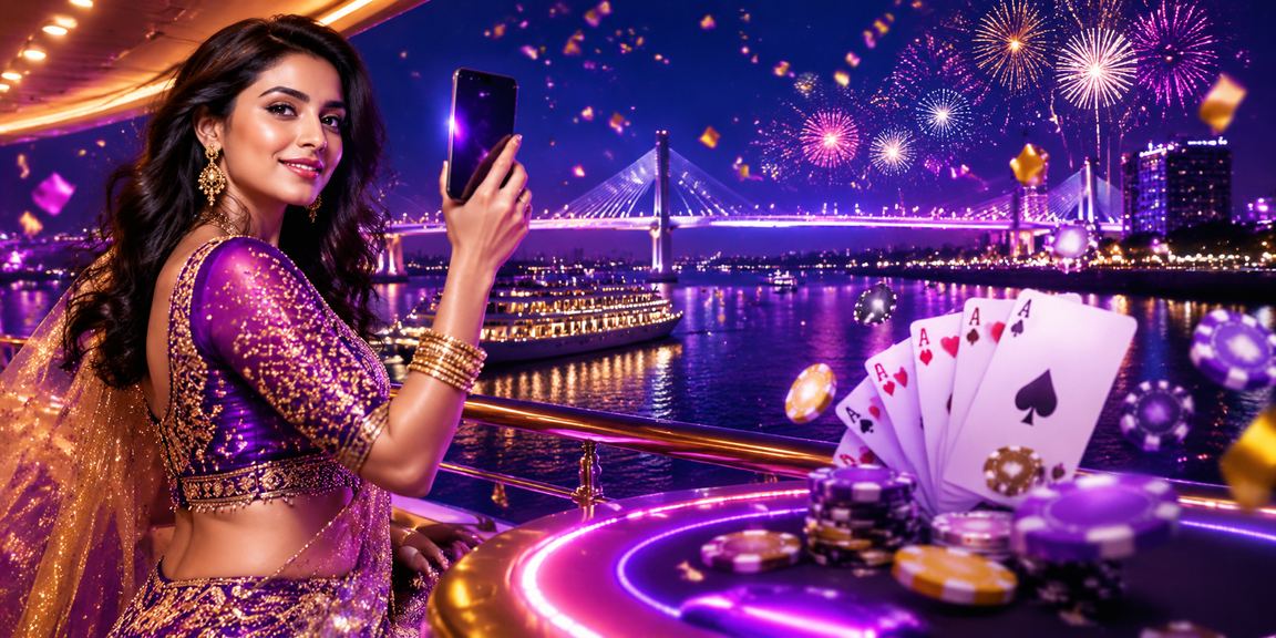 নারায়ণগঞ্জে নিয়ন আলোয় পোকার গেম উপভোগ করছেন খেলোয়াড়